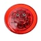 Truck-Lite High Profile, Led, Red Round, 8 Diode, Marker Clearance Light, Pc, Pl-10, 12V 10275R3 - alternate 5